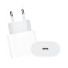 Επιτοίχιος Φορτιστής (Power Adapter) Apple USB-C (20W) White EU