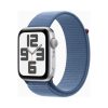 Apple Watch SE2 (2023) V2 Gps 44mm Silver Aluminium Case with Sport Loop Winter Blue EU