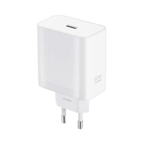 Επιτοίχιος φορτιστής Oppo 80W USB-A SuperVooc Adapter White EU