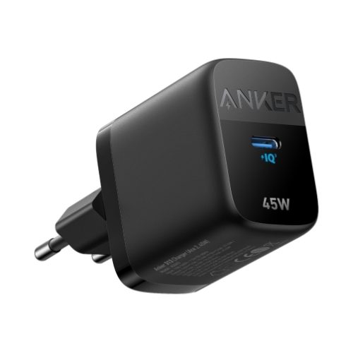 Επιτοίχιος φορτιστής Anker 45W USB-C Adapter 313 Black EU