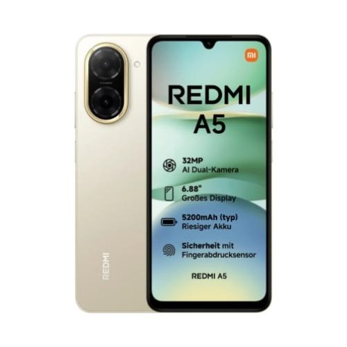 Xiaomi Redmi A5 4G 64GB (3GB Ram) Dual-Sim Sandy Gold EU