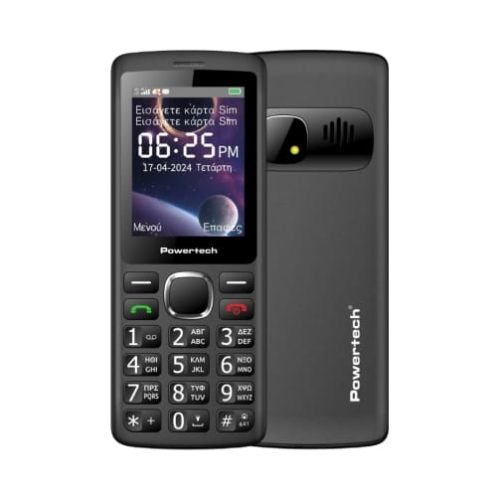 Feature Phone Powertech Sentry 4G 128MB (48MB Ram) Dual-Sim Black EU