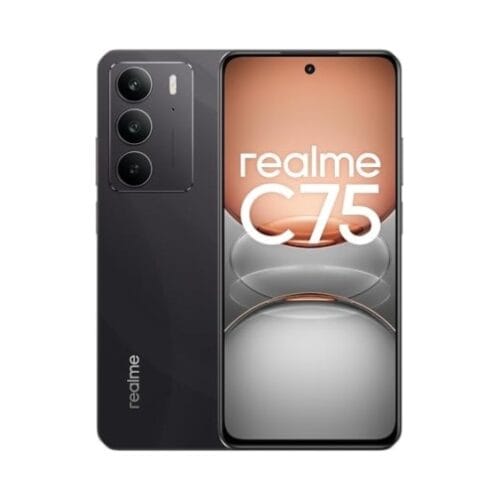 Realme C75 4G 128GB (8GB Ram) Dual-Sim Storm Black EU