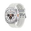 Samsung Galaxy Watch Ultra (L705 2024) LTE 47mm 32GB (2GB Ram) Titanium White Case με White Band EU