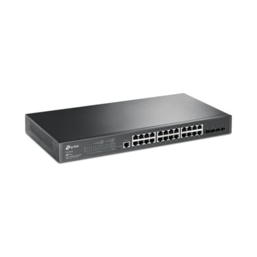Managed Switch TP-Link L2+ (TL-SG3428) 24-Port Gigabit 4x SFP Ver. 2.0 Black EU