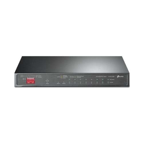 TP-Link Desktop Switch (TL-SG1210MP) 10-Port Gigabit Ver 2.0 Black EU