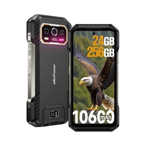 Ulefone Armor 27 5G 256GB (12GB Ram) Dual-Sim Frost Black EU