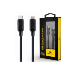 CABLEEXPERT CABLE TYPE C TO LIGHTNING 1.5M BLACK
