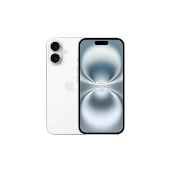 Apple iPhone 16 5G 256GB (8GB Ram) Single-Sim +eSim White EU