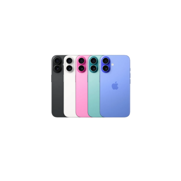 Apple iPhone 16 5G 256GB (8GB Ram) Single-Sim +eSim White EU