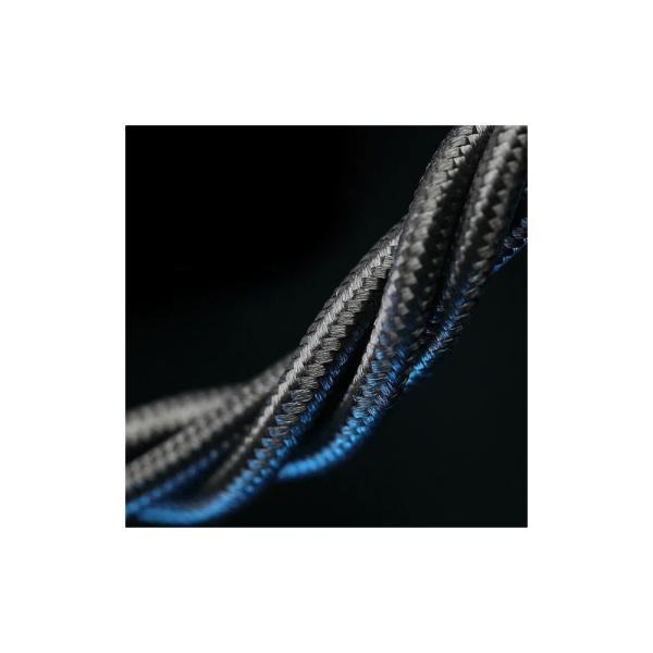 Blavec Cable Raptor braided - USB to Type C - 3A 1 metre Apple CarPlay/Android Auto (CRA-UC3BG10) black-grey