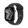 Apple Watch (Series 11 2025) Gps 46mm Jet Black Aluminium Case με S/M Black Sport Band EU