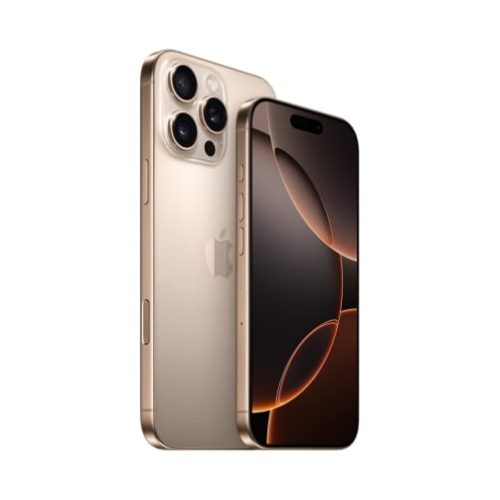 Apple iPhone 16 Pro Max 5G 512GB (8GB Ram) Single-Sim +eSim Desert Titanium EU
