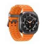 Samsung Galaxy Watch Ultra (L705 2025) LTE 47mm (East Region) 64GB (2GB Ram) Titan Gray Case with Orange Band EU