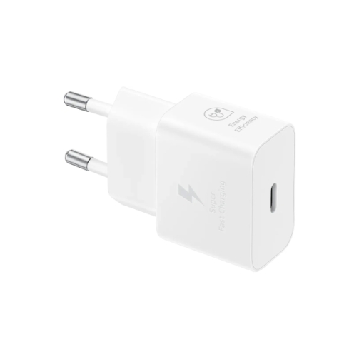 Επιτοίχιος Φορτιστής Samsung Galaxy (25W) USB-C Fast Adapter (EP-T2510) White EU