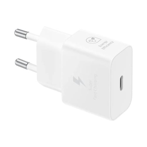 Επιτοίχιος Φορτιστής Samsung Galaxy (25W) USB-C Fast Adapter (EP-T2510) White EU