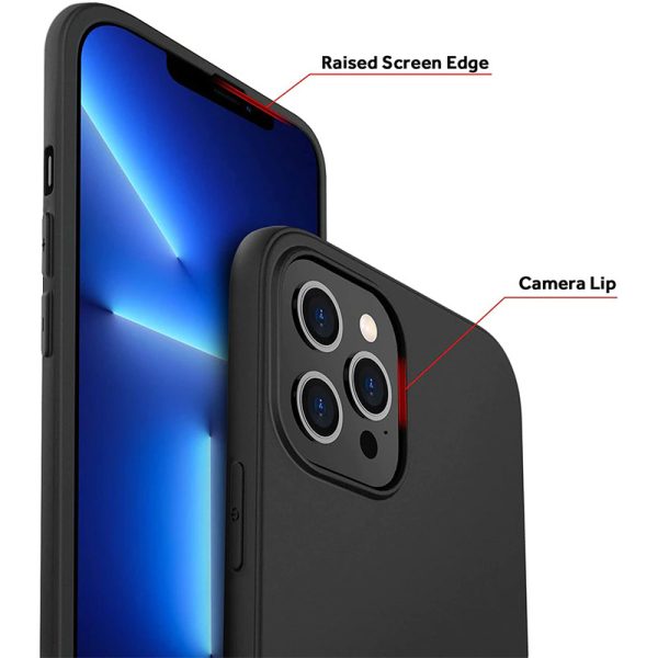 Back Case MATT for IPHONE 13 Black