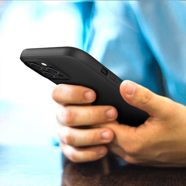 Back Case MATT for SAMSUNG GALAXY S22 Black
