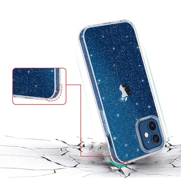 Crystal Glitter Case for Iphone 12 Pro Max Silver