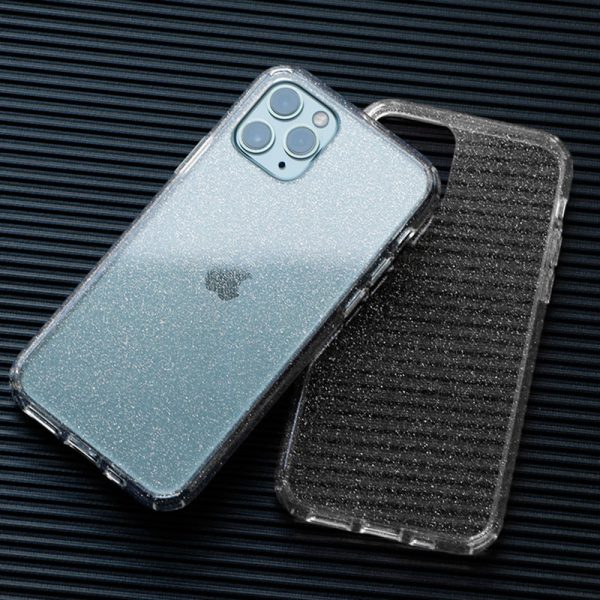 Crystal Glitter Case for Iphone 12 Pro Max Silver