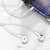 Borofone Earphones BM71 Light Song with microphone white
