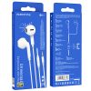 Borofone Earphones BM71 Light Song with microphone white