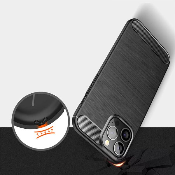 Back Case CARBON for SAMSUNG GALAXY S23 PLUS Black