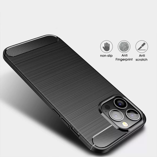 Back Case CARBON for SAMSUNG GALAXY S23 PLUS Black