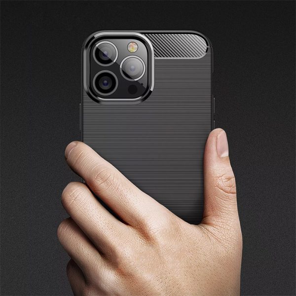 Back Case CARBON for SAMSUNG GALAXY S23 PLUS Black