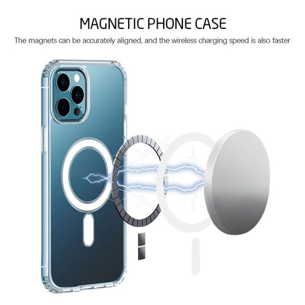 TEL PROTECT MagSilicone Case for Iphone 14 Transparent