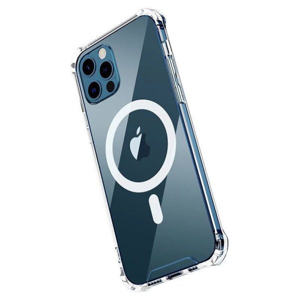 TEL PROTECT MagSilicone Case for Iphone 14 Pro Max Transparent