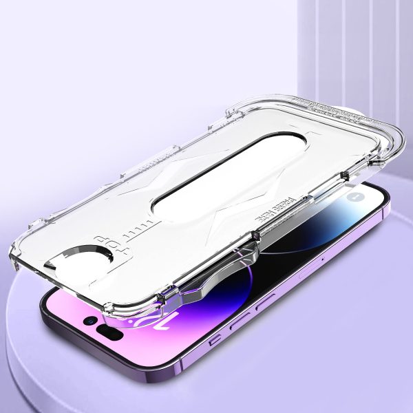 Tempered Glass Full Glue Easy-Stick Box for IPHONE 12/12 PRO BLACK