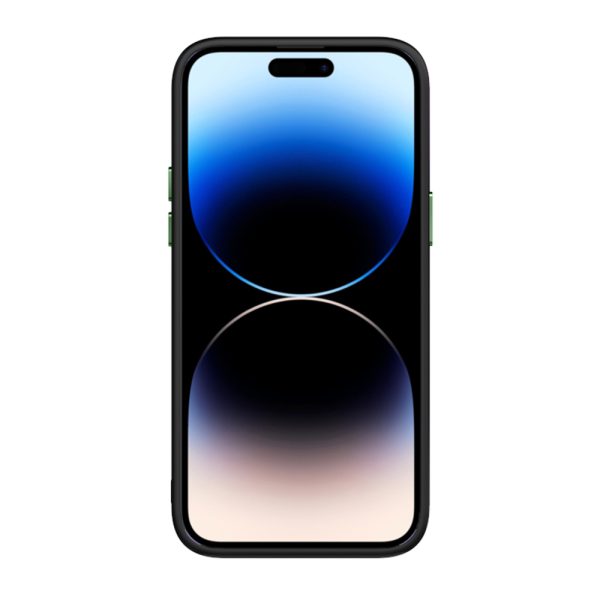 Tel Protect Magnetic Carbon Case for Iphone 14 Black-green