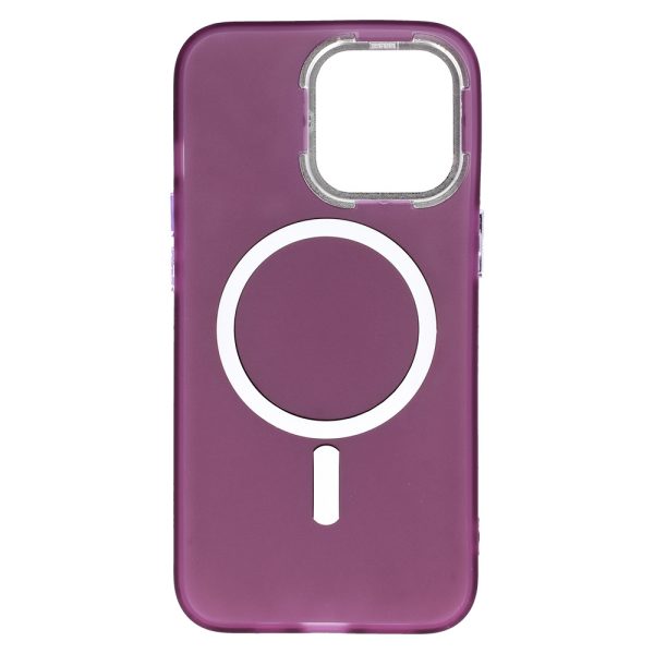 Magnetic Frosted Case for Iphone 11 Pro Max Purple