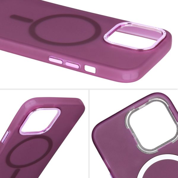 Magnetic Frosted Case for Iphone 11 Pro Max Purple