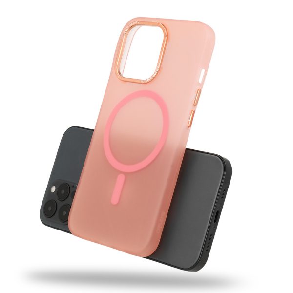 Magnetic Frosted Case for Iphone 11 Pro Max Pink