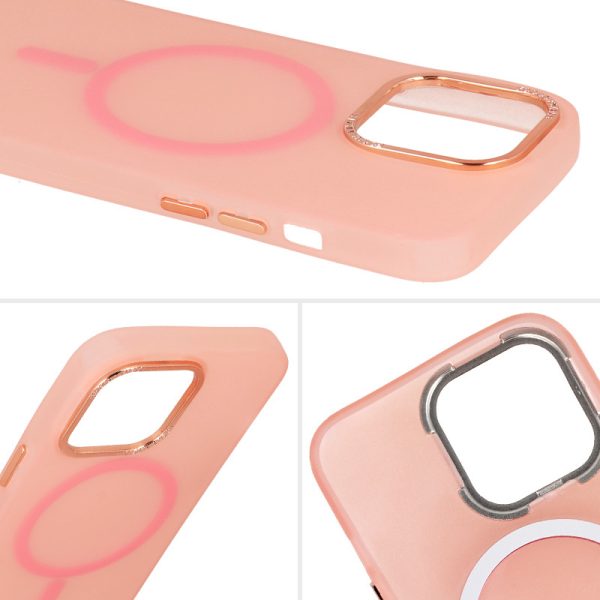 Magnetic Frosted Case for Iphone 11 Pro Max Pink