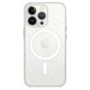 TEL PROTECT MagSilicone Clear Case for Iphone 14 Pro Max Glitter