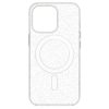 TEL PROTECT MagSilicone Clear Case for Iphone 14 Pro Max Glitter