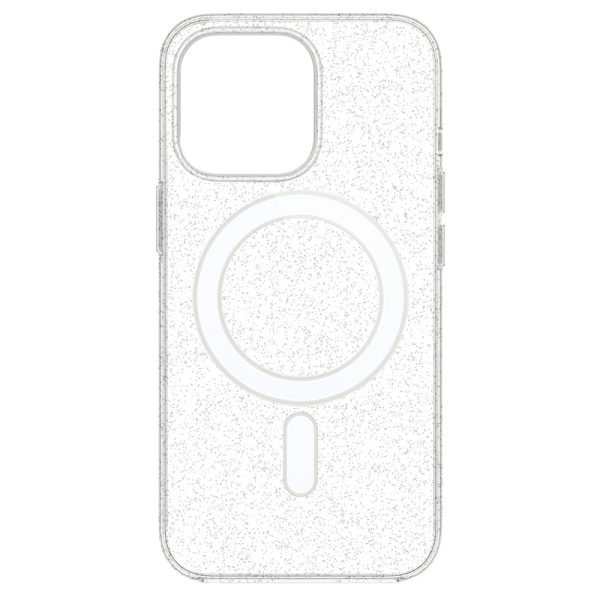 TEL PROTECT MagSilicone Clear Case for Iphone 14 Pro Max Glitter