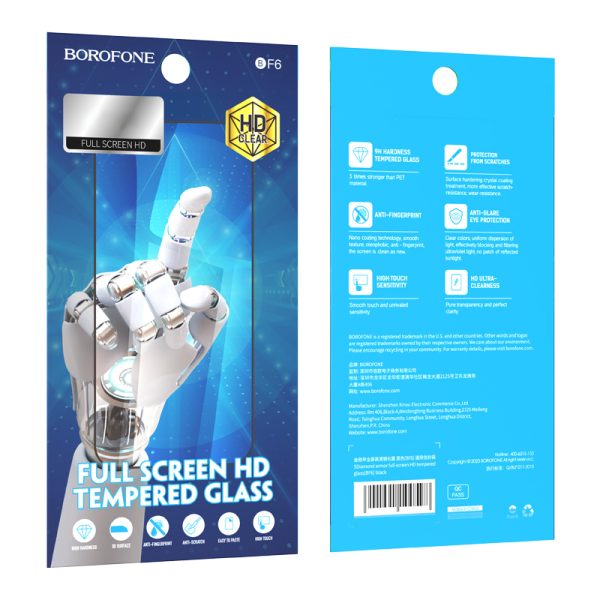 Borofone Tempered glass BF6 Diamond Armor Full Screen HD for Iphone 12/12 Pro