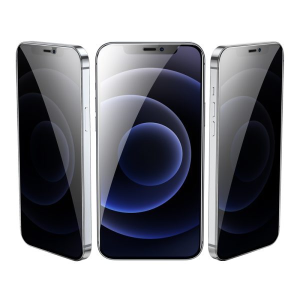 Borofone Tempered glass BF7 Diamond Armor Full Screen Anti-spy for Iphone 12/12 Pro