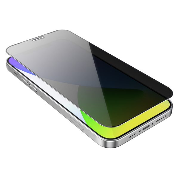 Borofone Tempered glass BF7 Diamond Armor Full Screen Anti-spy for Iphone 12/12 Pro