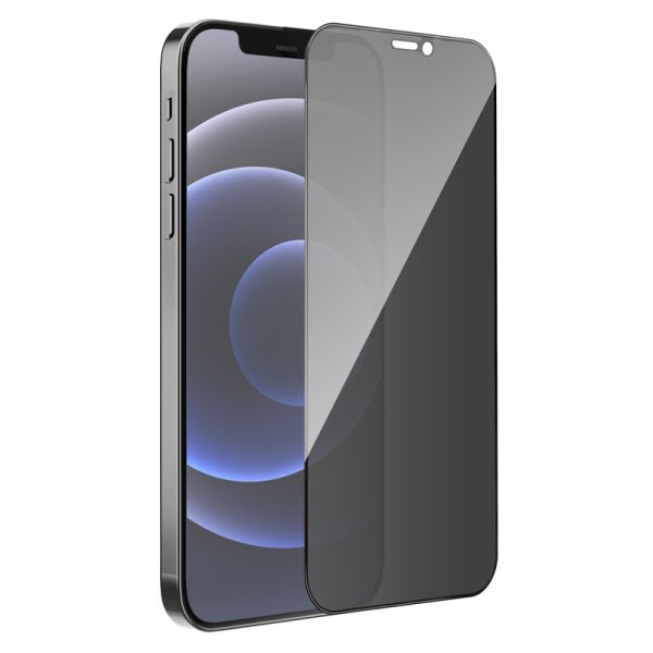 Borofone Tempered glass BF7 Diamond Armor Full Screen Anti-spy for Iphone 12 Pro Max