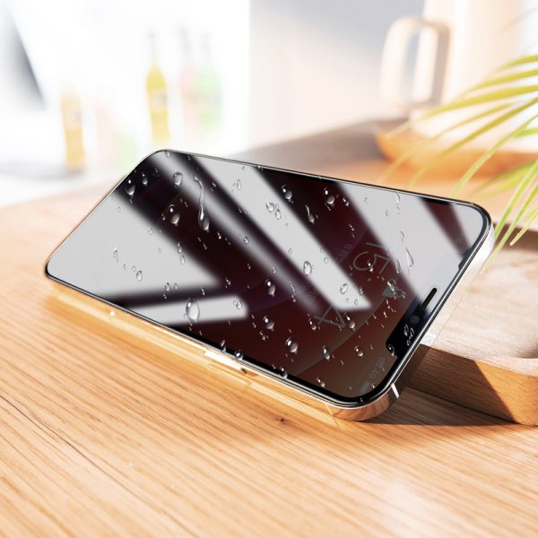 Borofone Tempered glass BF7 Diamond Armor Full Screen Anti-spy for Iphone 12 Pro Max