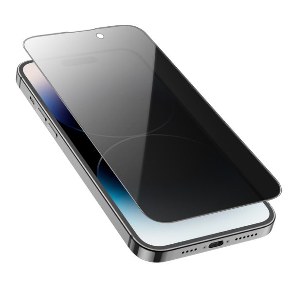 Borofone Tempered glass BF7 Diamond Armor Full Screen Anti-spy for Iphone 14 Pro