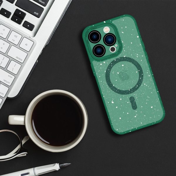 Tel Protect Magnetic Splash Frosted Case for Iphone 14 Green