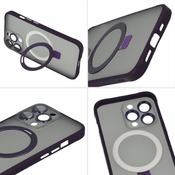 Tel Protect Magical Magsafe Stand Case for Iphone 11 Pro Max purple