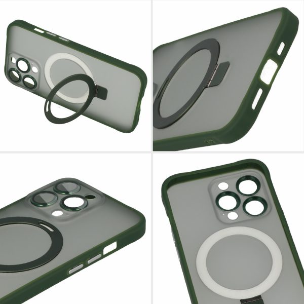 Tel Protect Magical Magsafe Stand Case for Iphone 11 Pro Max green