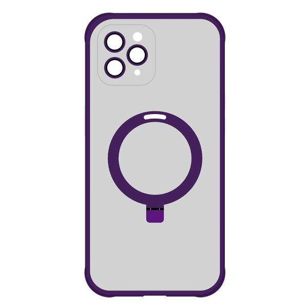 Tel Protect Magical Magsafe Stand Case for Iphone 11 Pro Max purple